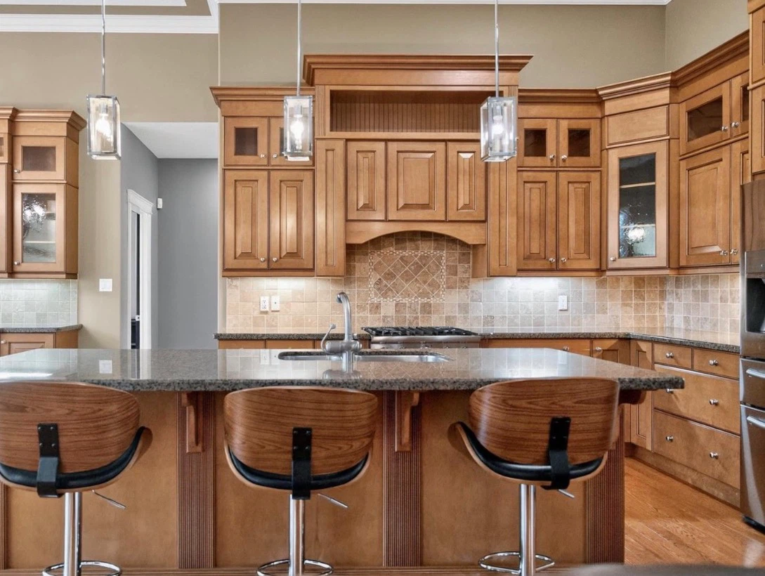 3 Chrome Square Pendant Light Fixtures