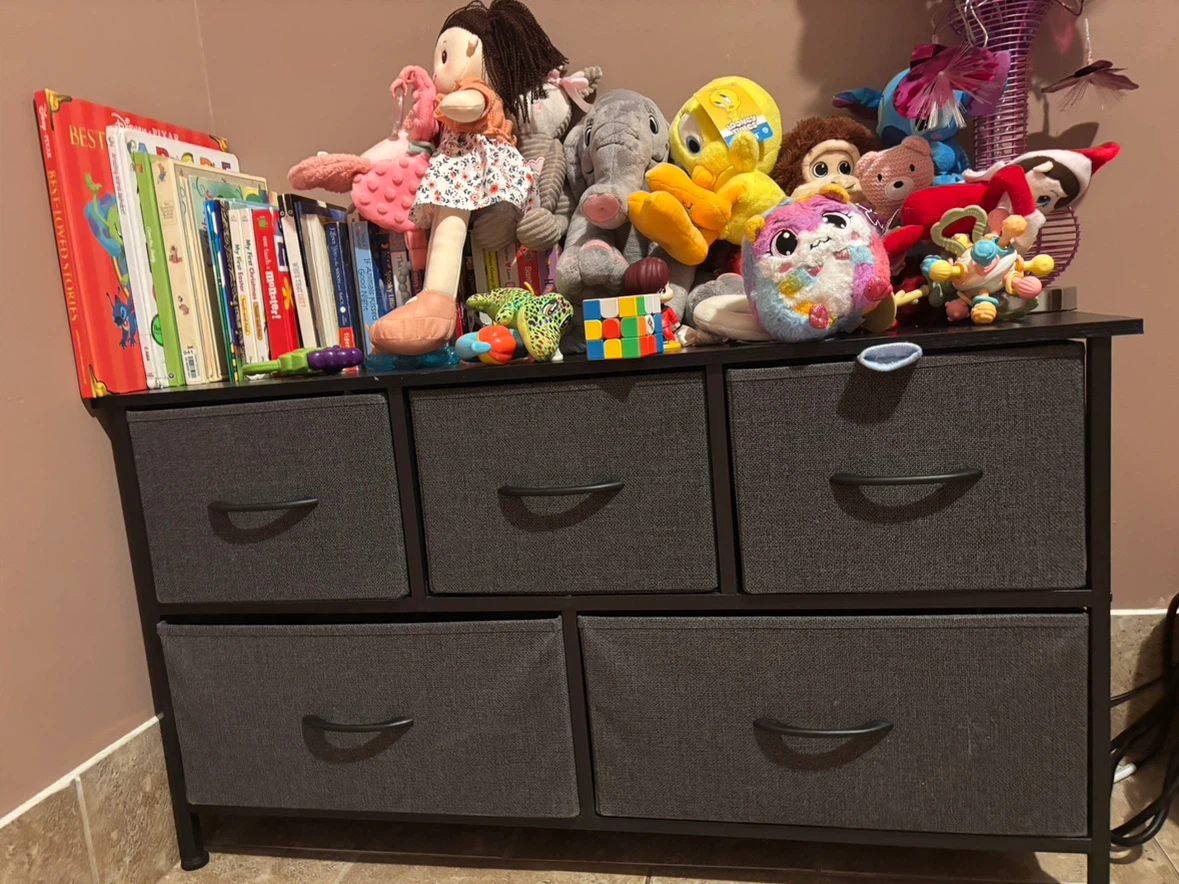 5-Drawer Fabric Storage Dresser
