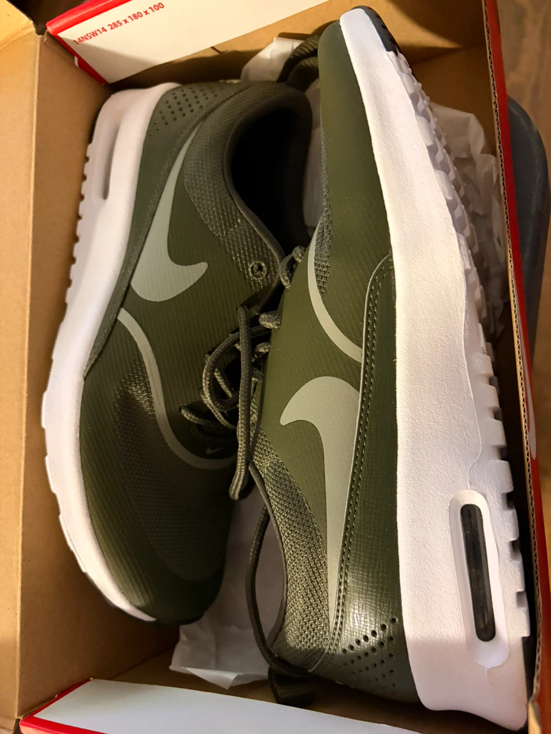 Nike Air Max Thea Cargo Khaki, Size 7