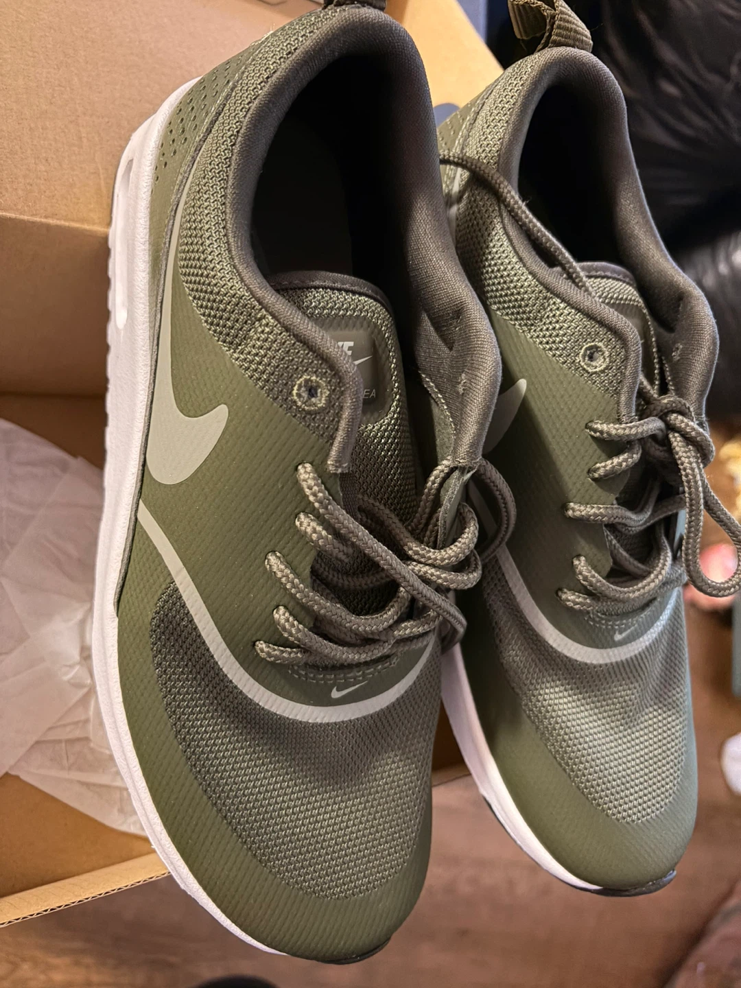 Nike Air Max Thea Cargo Khaki, Size 7 - photo 3