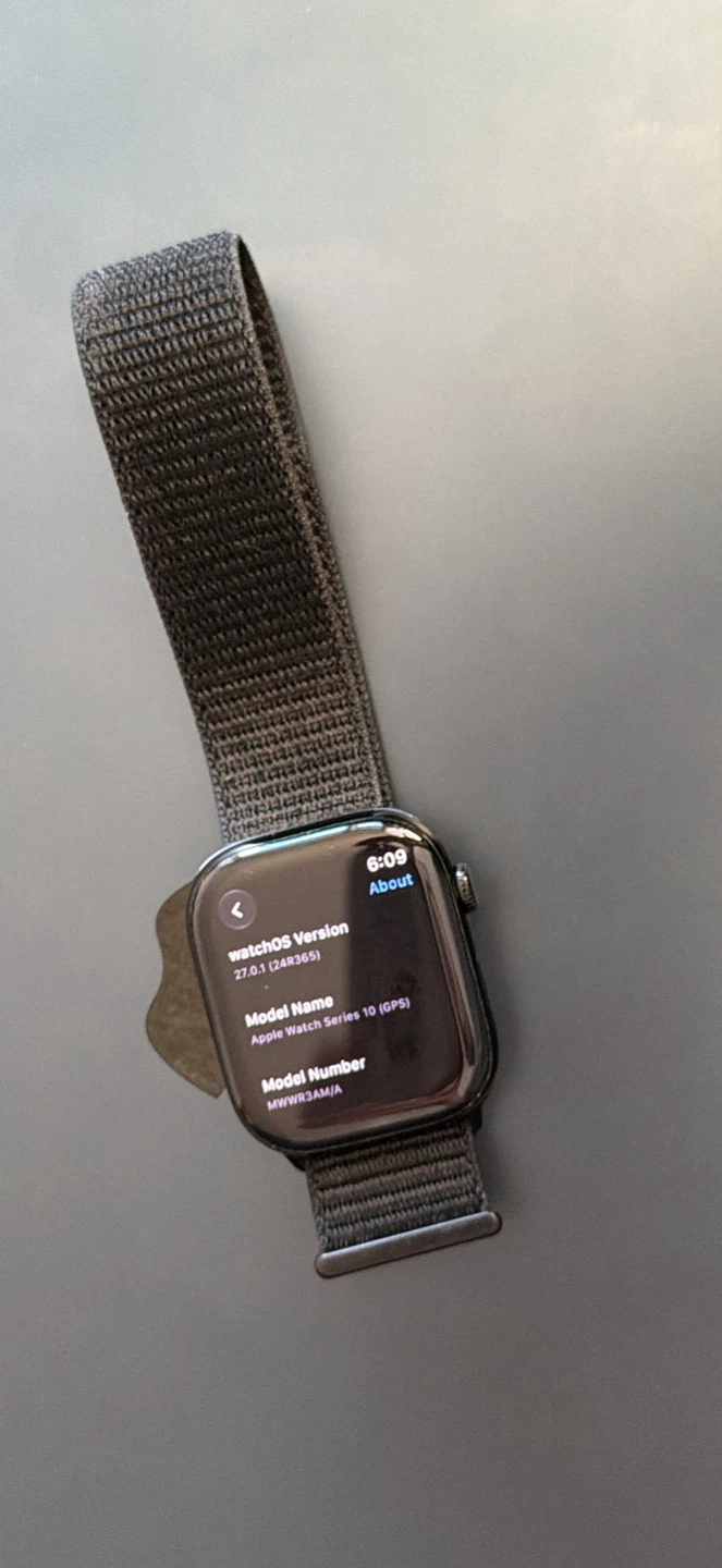 Apple Watch Series 10 GPS 46mm Aluminum Case
