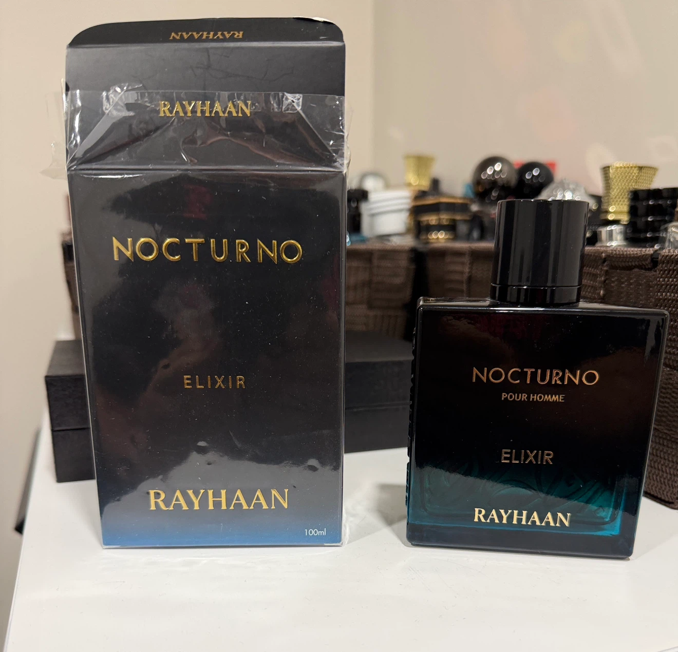 Rayhaan Nocturno Pour Homme Elixir at 95%
