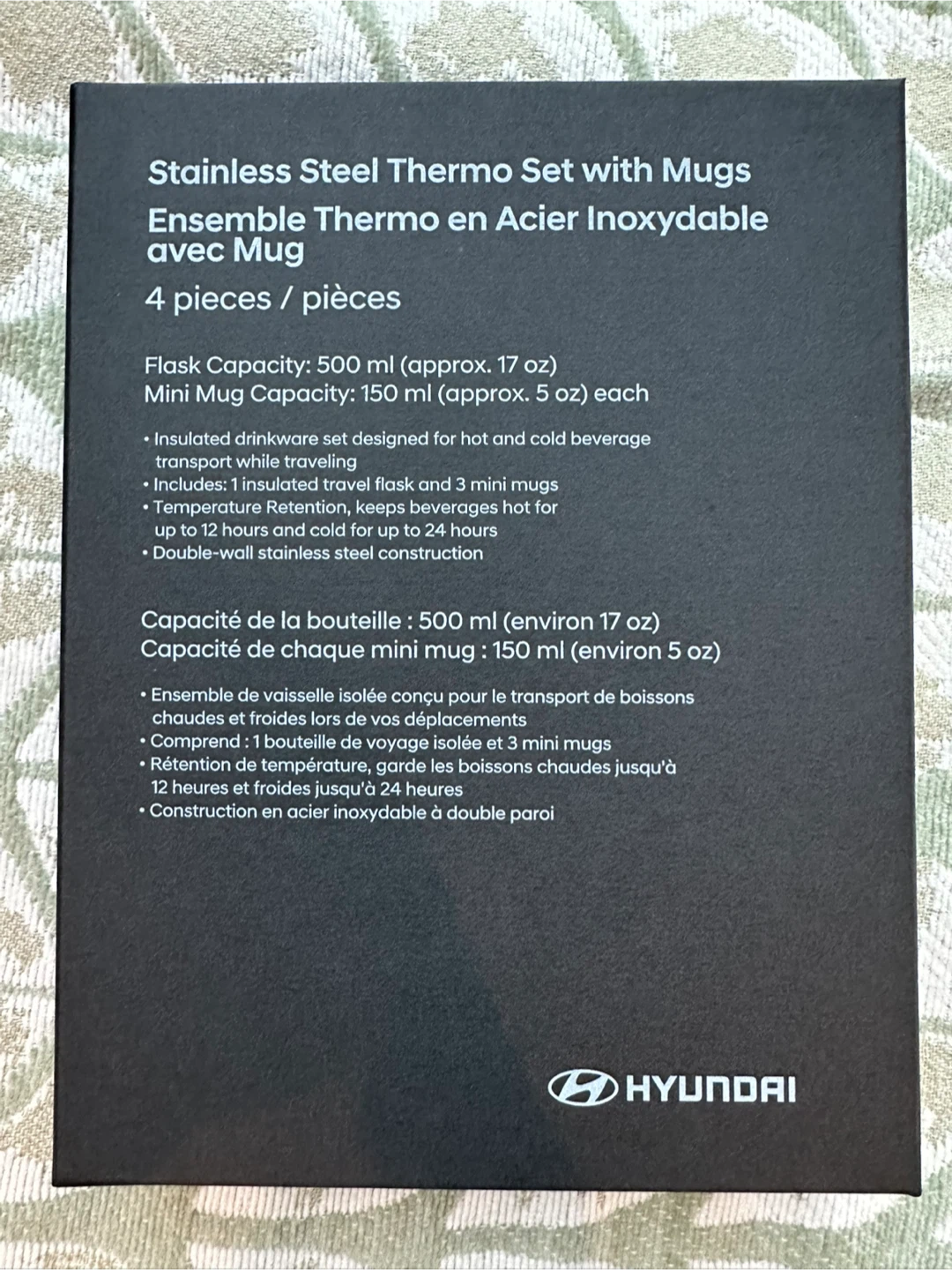 Hyundai-branded Thermos + mugs - photo 3