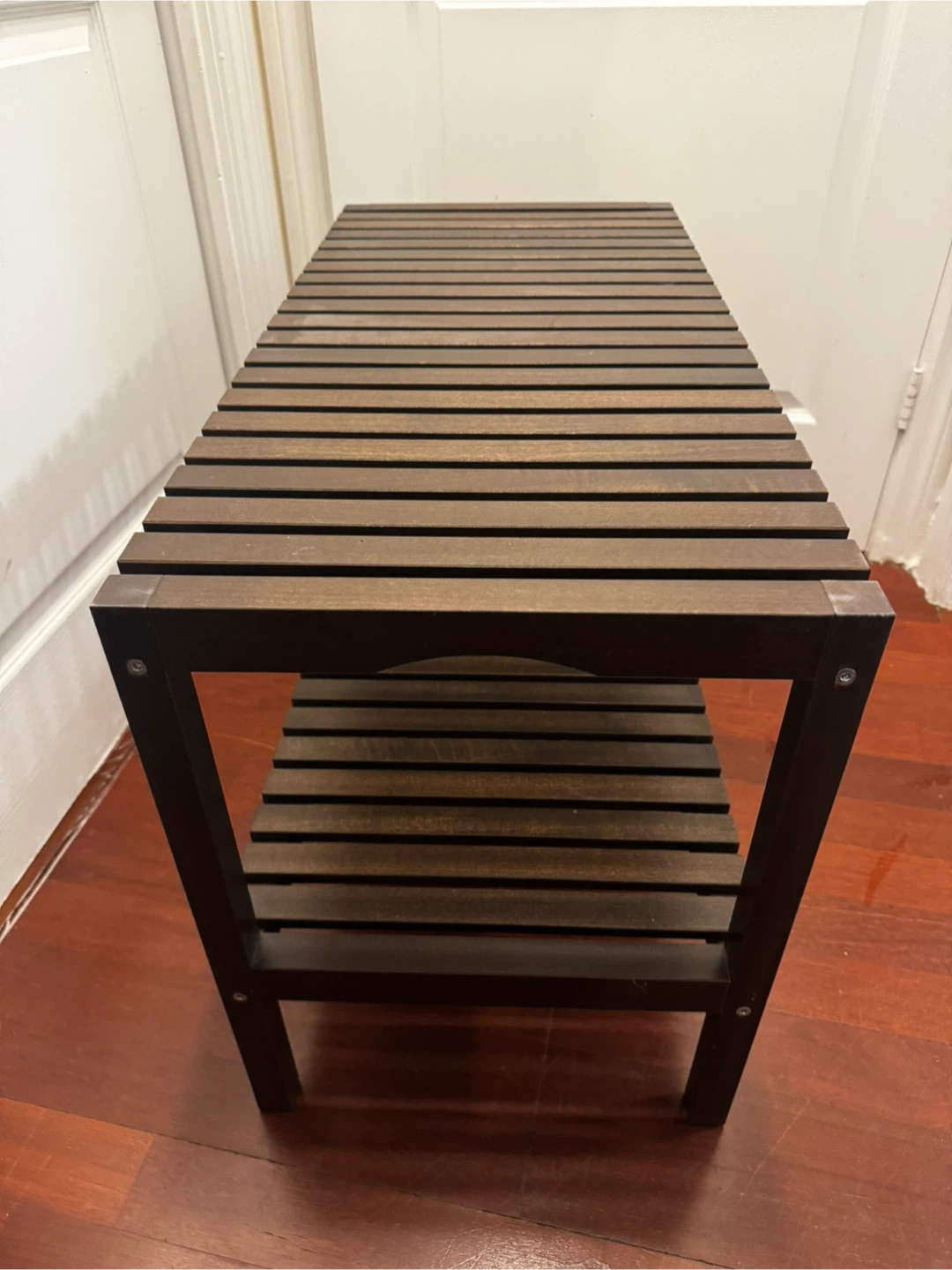 IKEA MOLGER Bench in dark brown. - photo 2