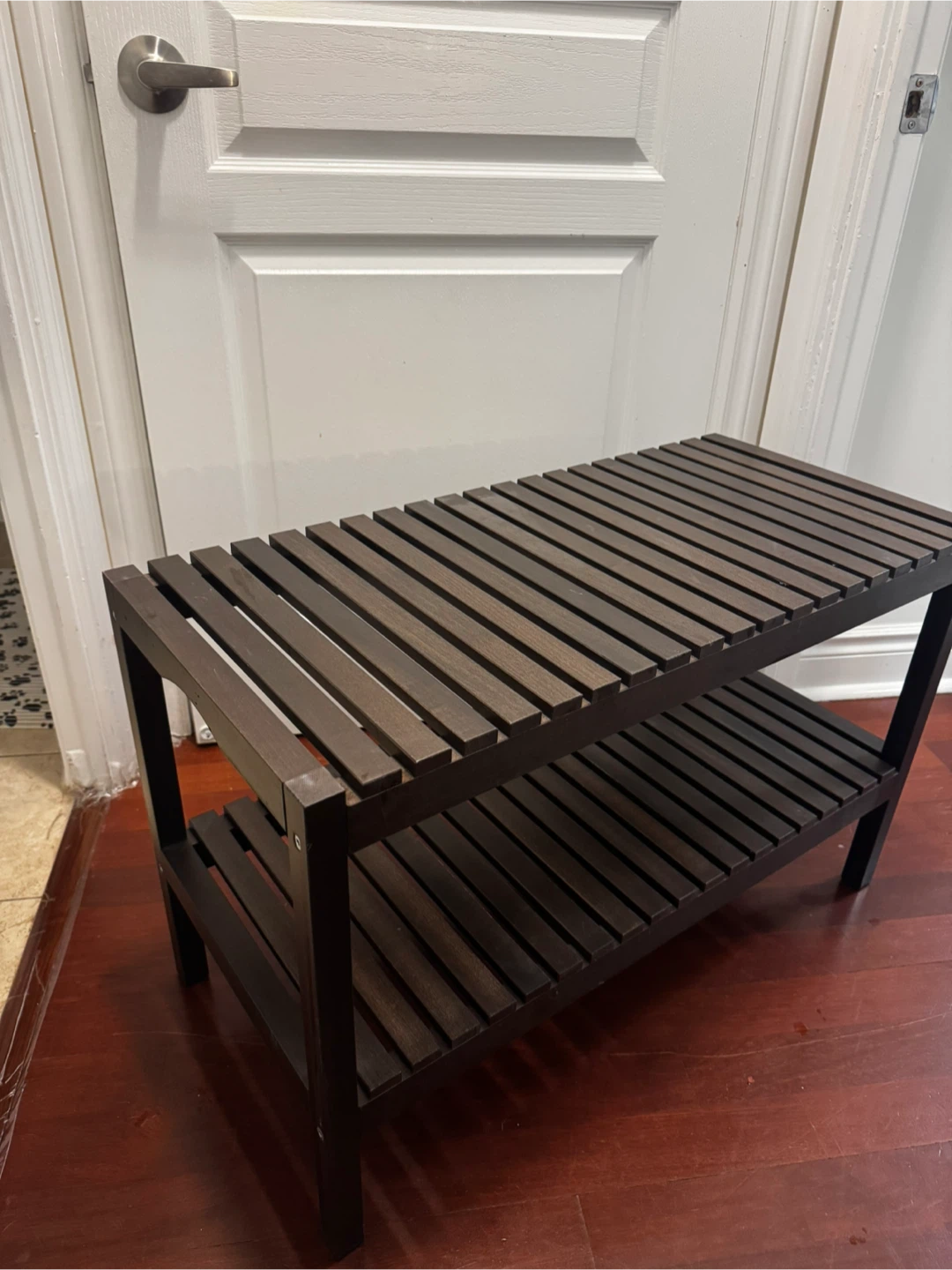 IKEA MOLGER Bench in dark brown. - photo 3