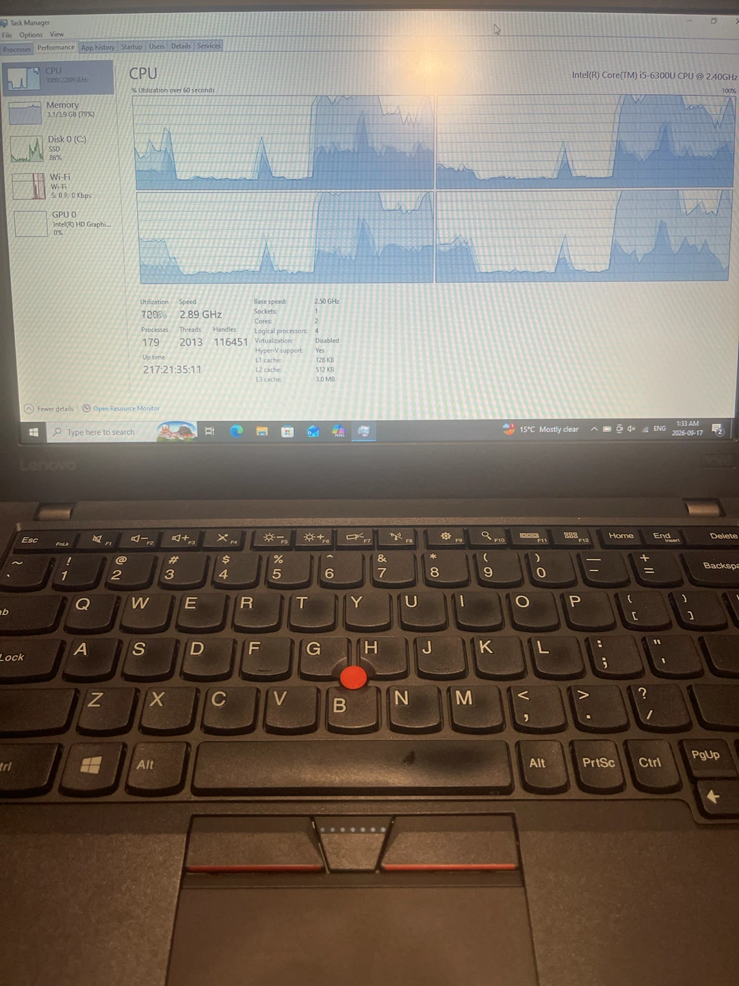 Lenovo ThinkPad X260 Laptop - photo 2