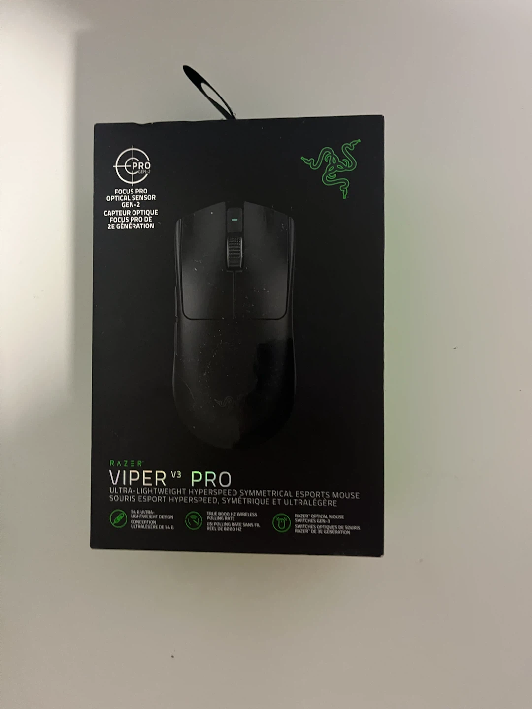 Razer Viper V3 Pro Wireless Gaming Mouse - 8K HyperPolling
