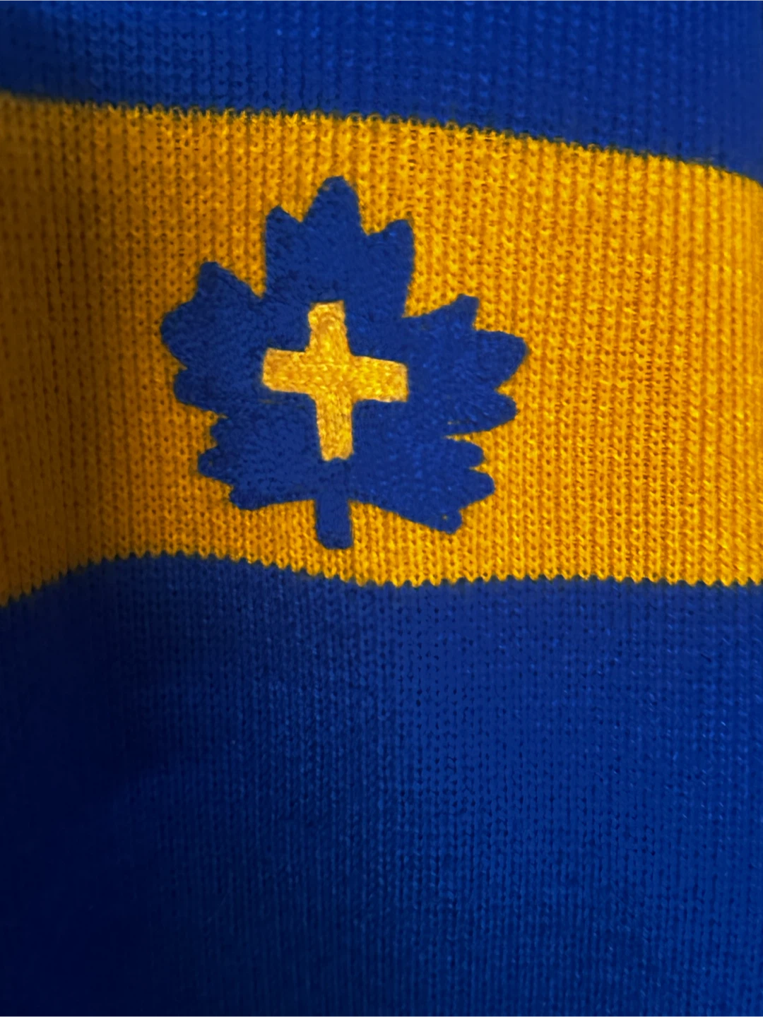 Vintage Canadian Ski Patrol Knit Uniform Sweater - photo 2