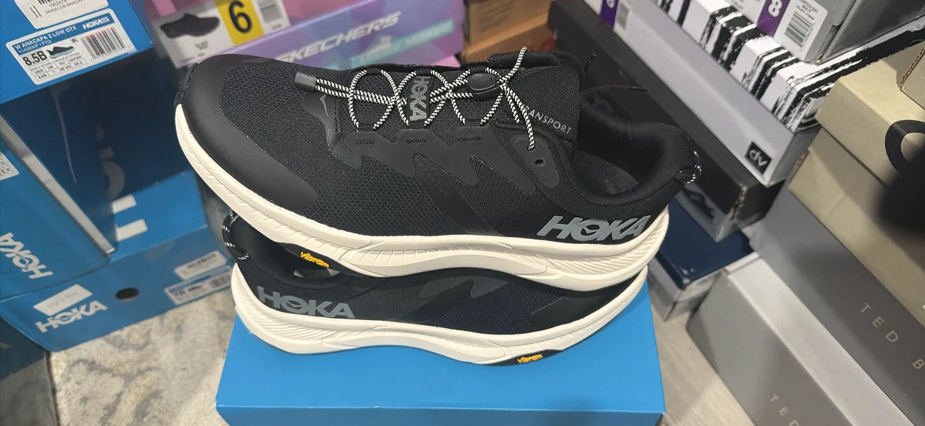 Hoka Transport Women's Shoes Black Size 11B - photo 2