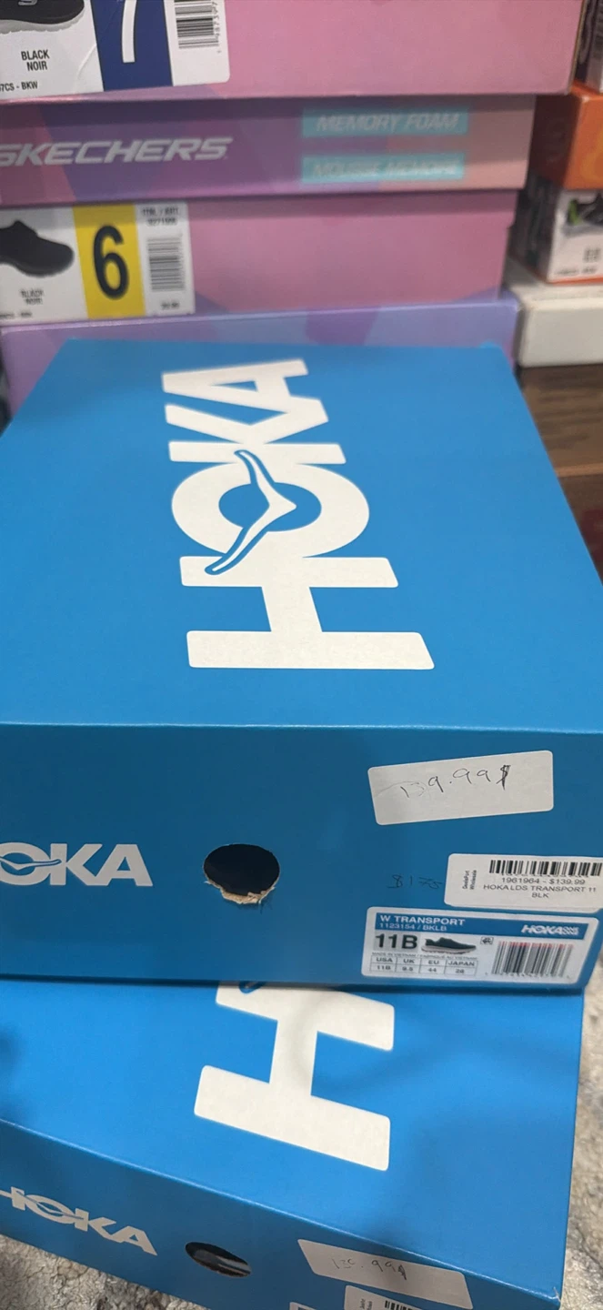 Hoka Transport Women's Shoes Black Size 11B - photo 3