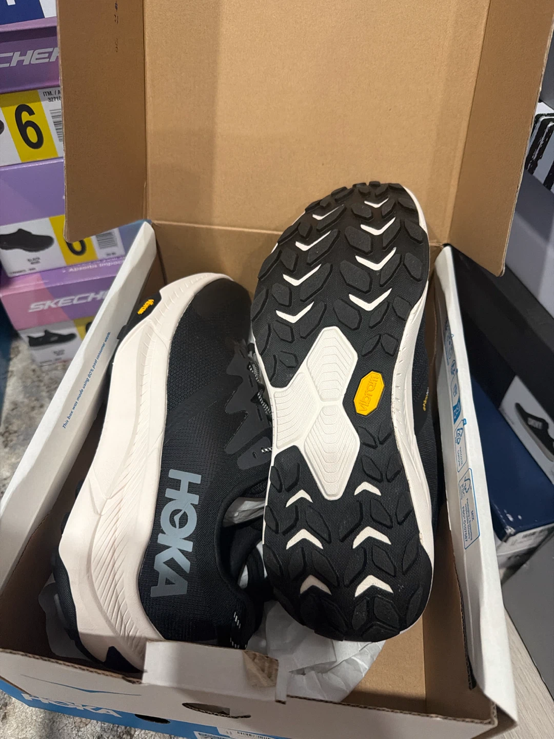 Hoka Transport Women's Shoes Black Size 11B - photo 4