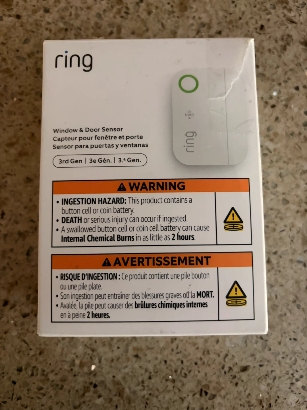 Ring Window & Door Sensor 2-Pack 3rd Gen