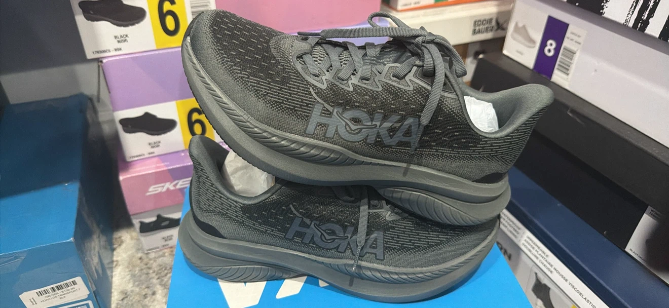 Hoka Transport Shoes Black Women's Size 7B