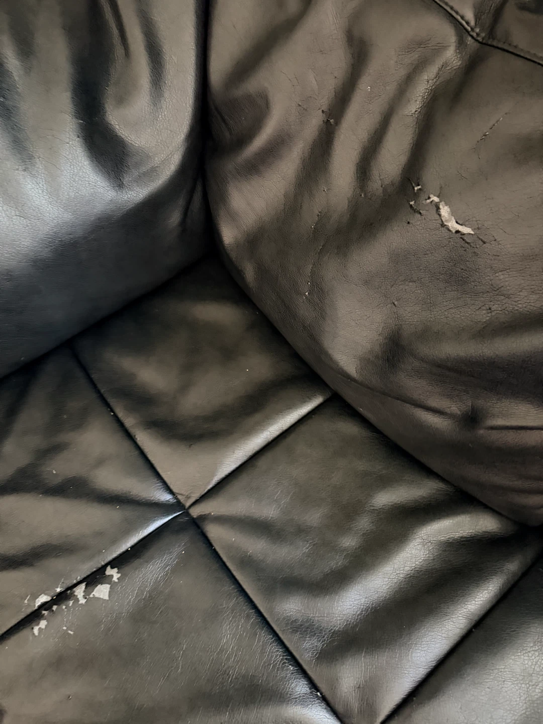 Black sectional sofa - photo 3
