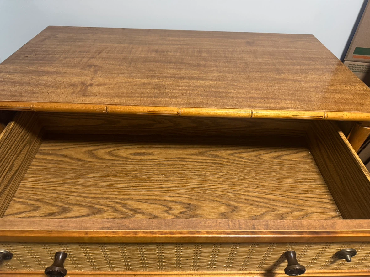 Broyhill Bamboo Style Five-Drawer Chest - photo 3