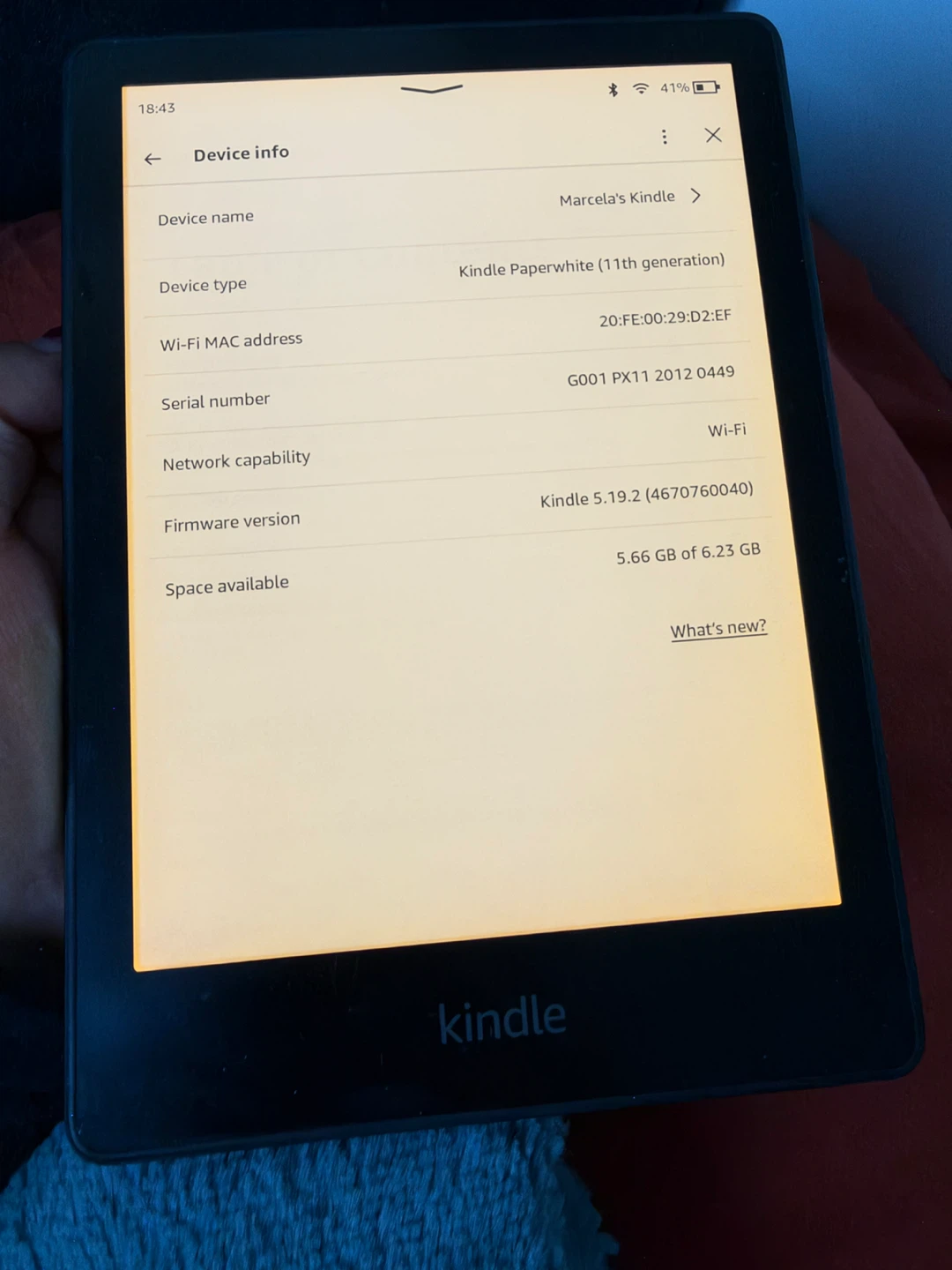 Amazon Kindle Paperwhite 11th Generation - photo 4
