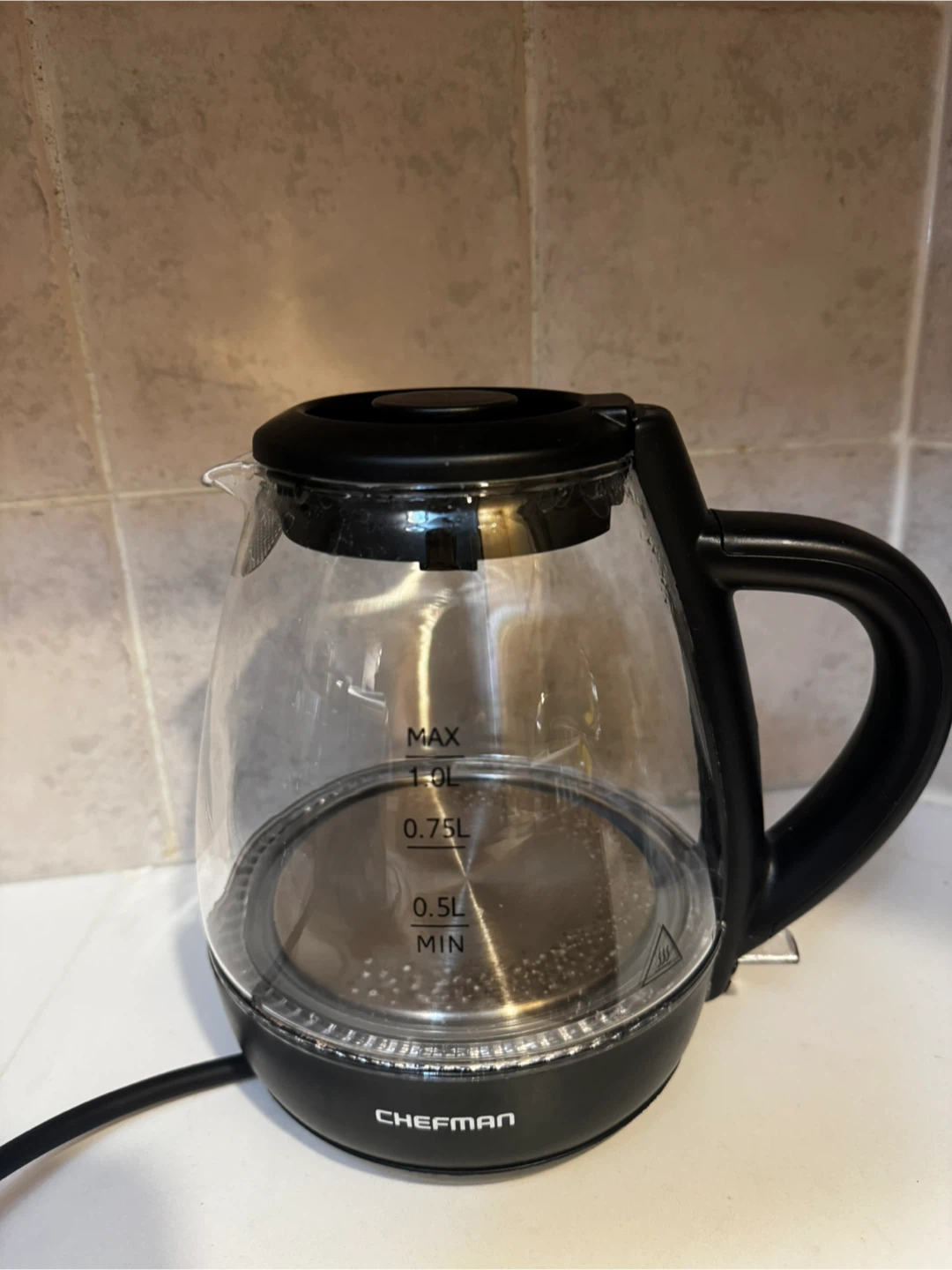 Chefman 1L Glass Electric Kettle - photo 2