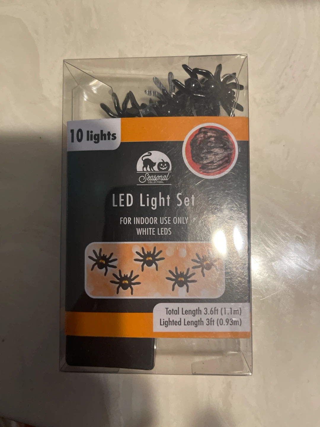 Seasonal LED Spider Light Set - 10 Lights - photo 2