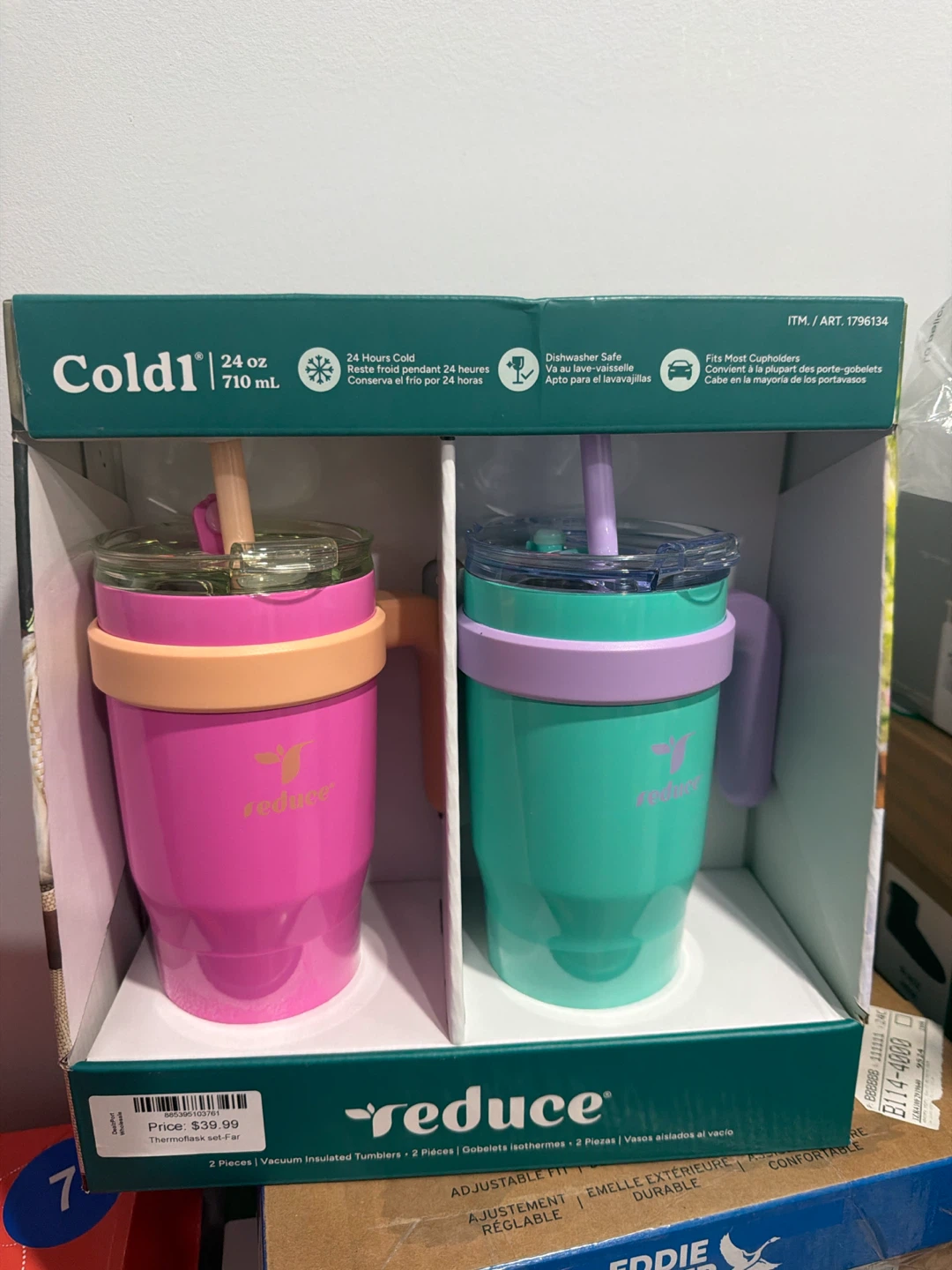 Reduce Cold1 Vacuum Insulated Tumbler Set - 2 Pack