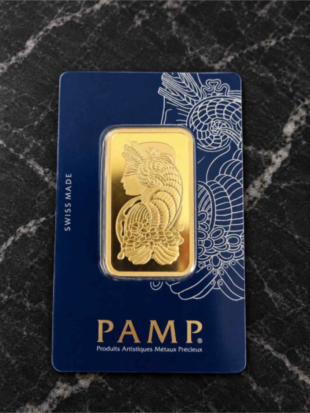 1oz Pamp gold bar