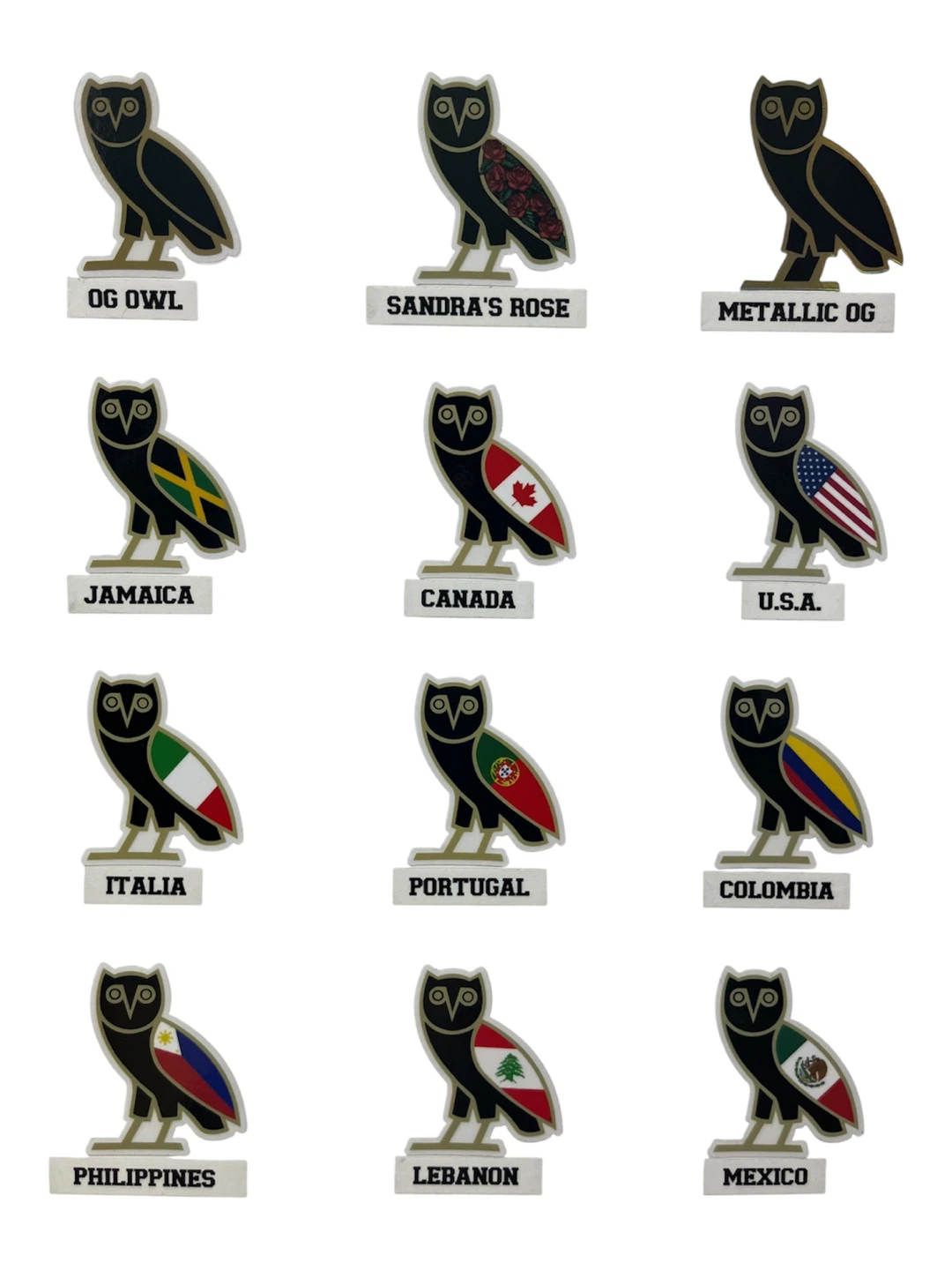 October's Very Own (OVO) Owl Stickers - photo 2