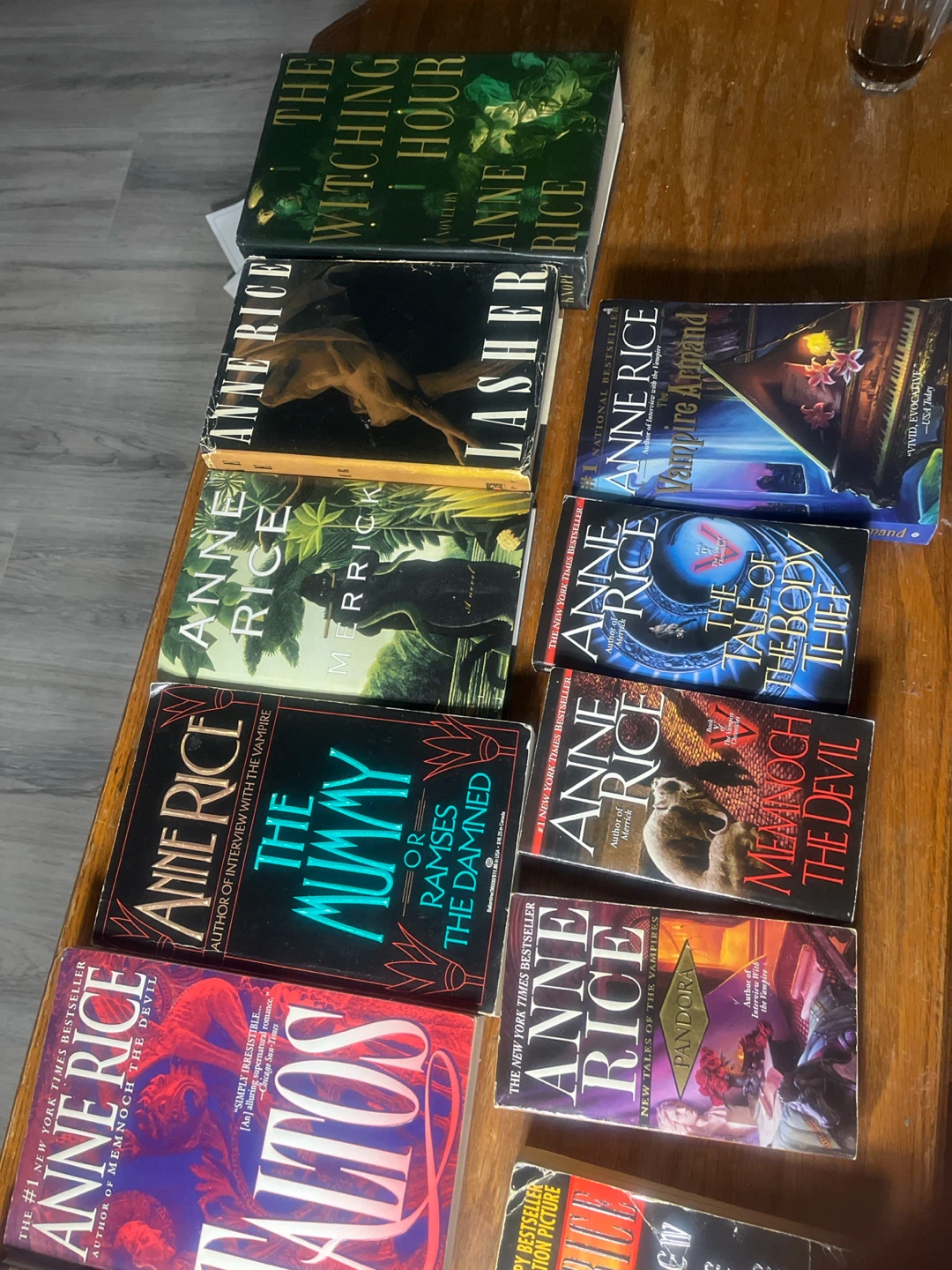 Collection of Anne Rice novels - photo 2