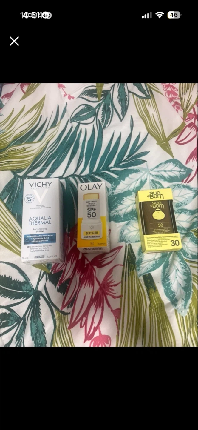 Vichy, Olay, and Sun Bum Skincare Set