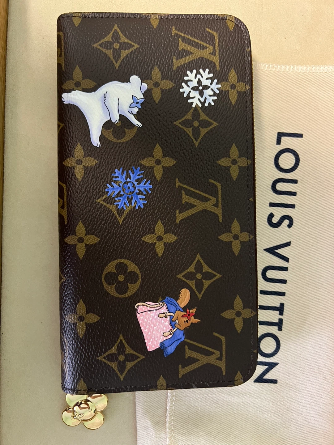 Louis Vuitton Monogram Xmas Zippy Wallet - photo 3