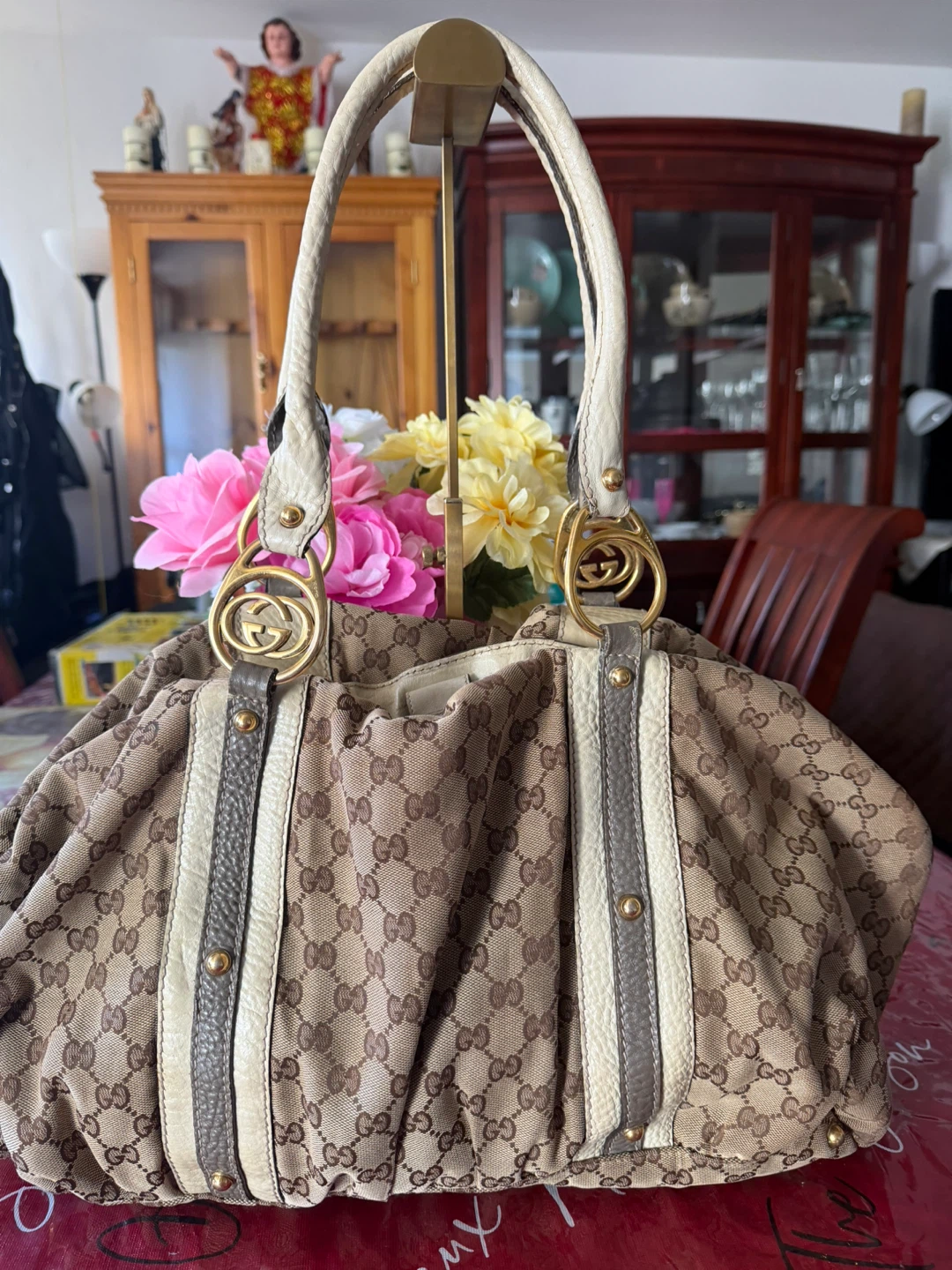 Gucci GG Canvas Hobo Bag