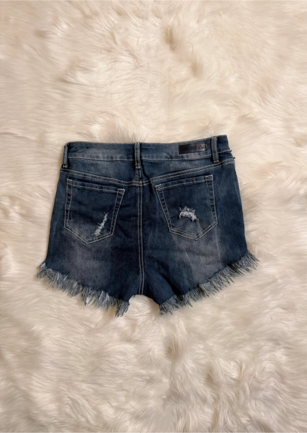YMI Distressed Denim Shorts - photo 3