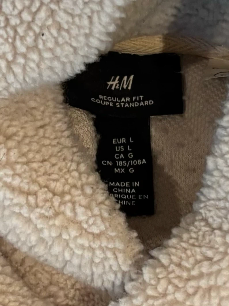 H&M Snoopy Skateboarding Fleece Hoodie Large - photo 2