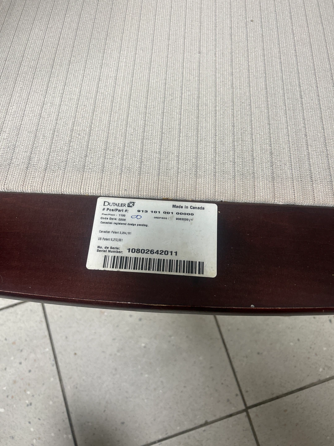 Dutailier Glider Rocking Chair - photo 3