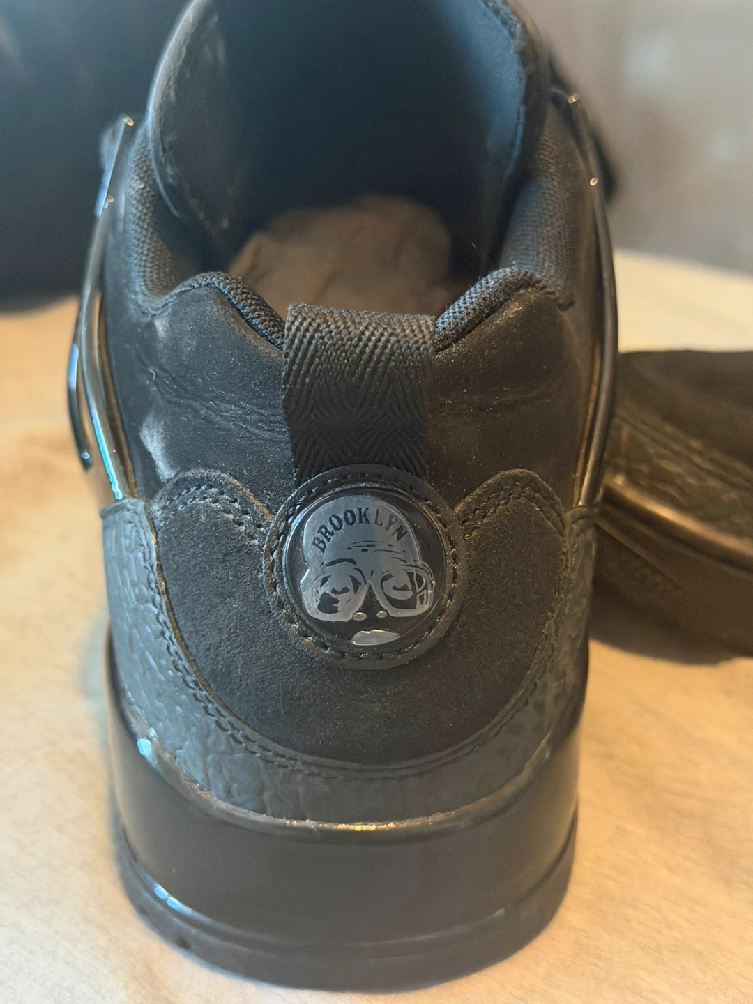 Jordan Spizike Low Black Sneakers Brooklyn size US10 - photo 3