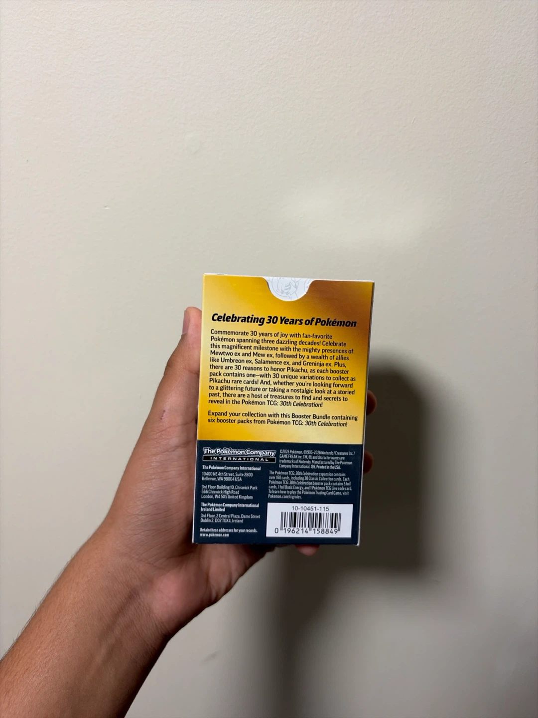 Pokémon 30th Celebration Booster Bundle - photo 2