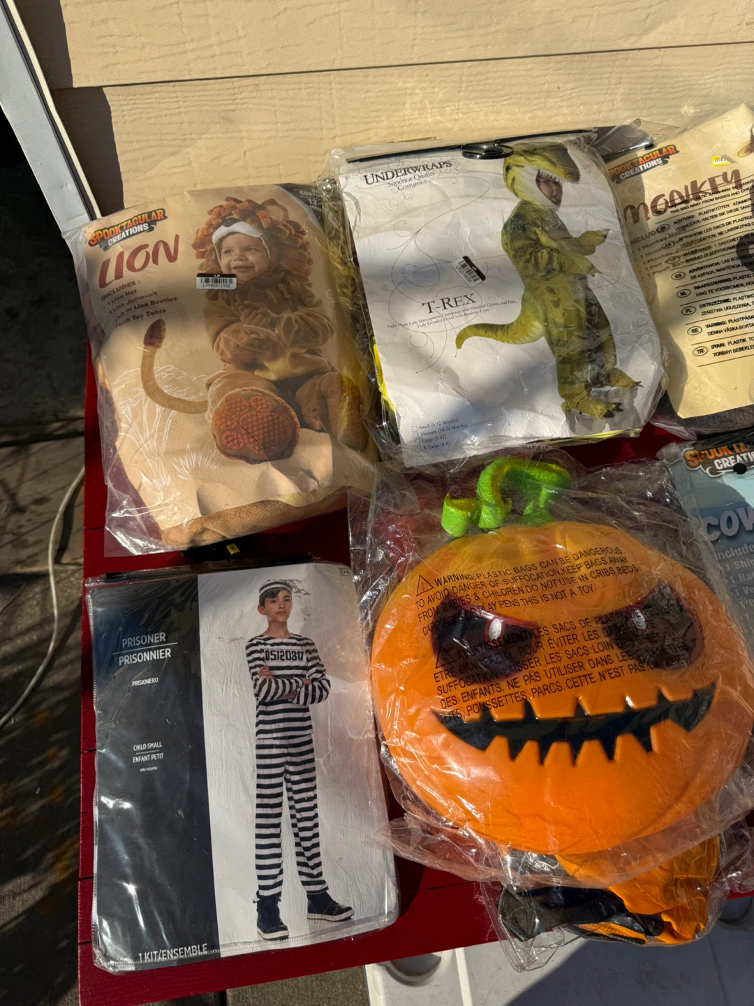 Assorted Halloween Costumes