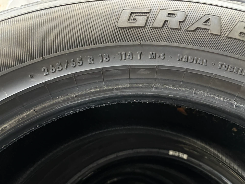 General Tire Grabber HTS 265/65 R18 - photo 2