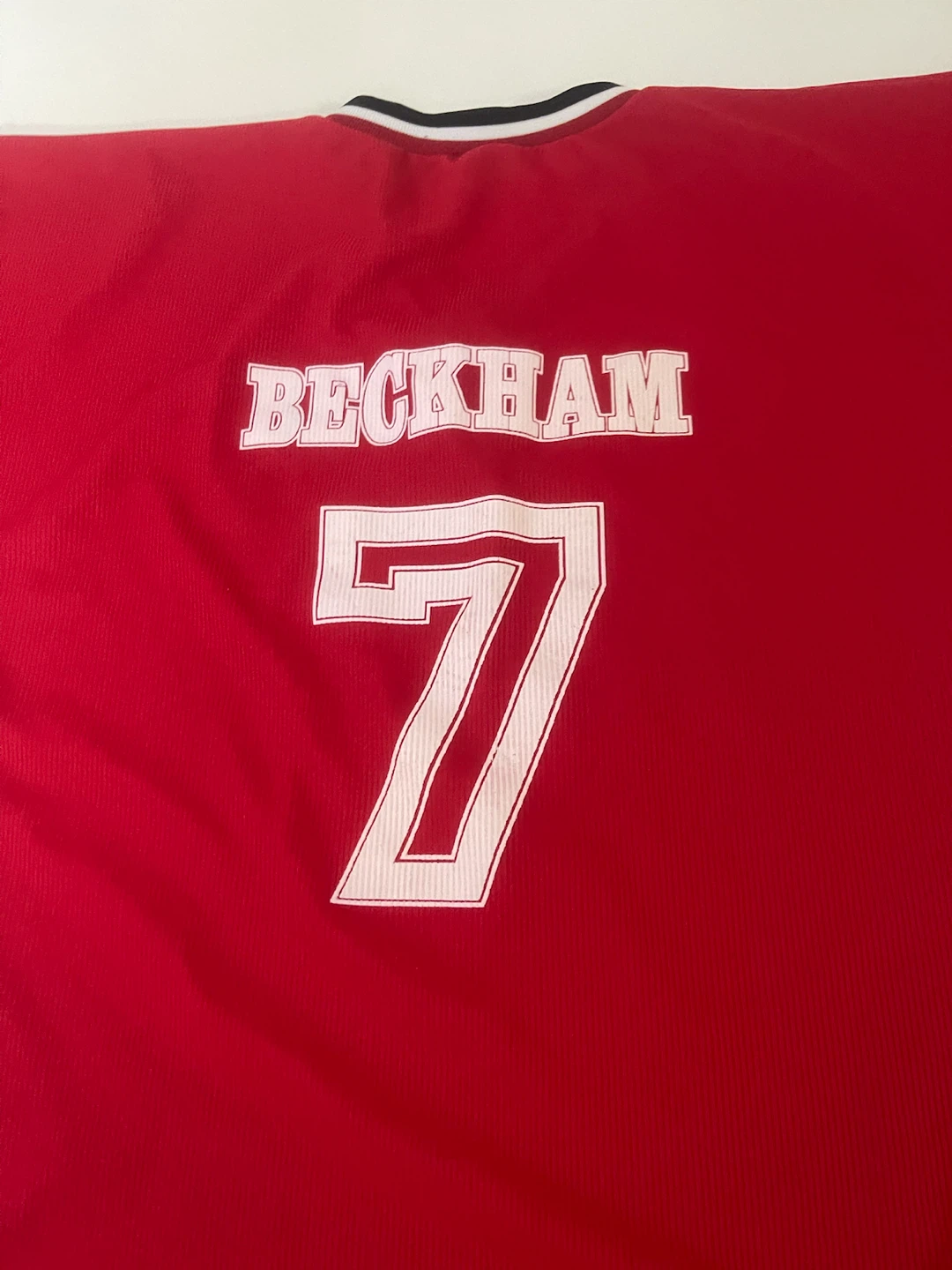Manchester Super Reds Beckham Jersey - photo 4