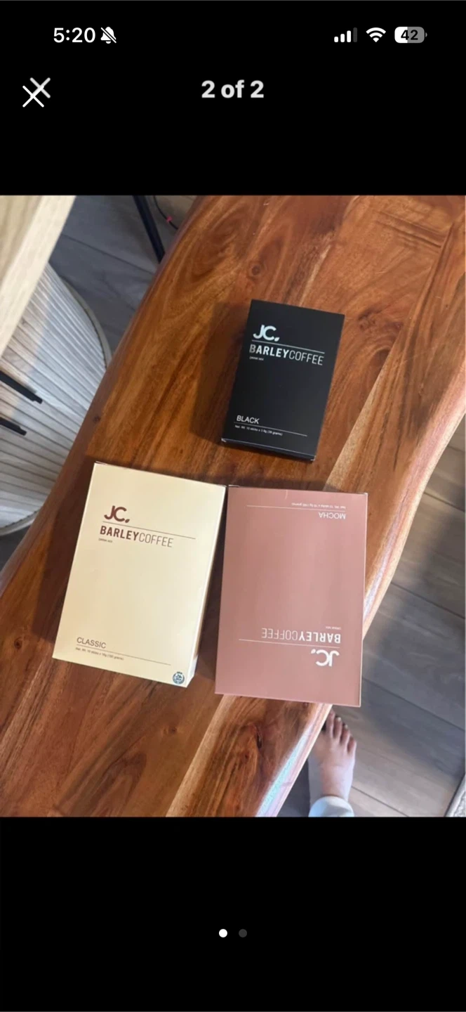 JC BarleyCoffee Drink Mix (Classic, Mocha, Black)