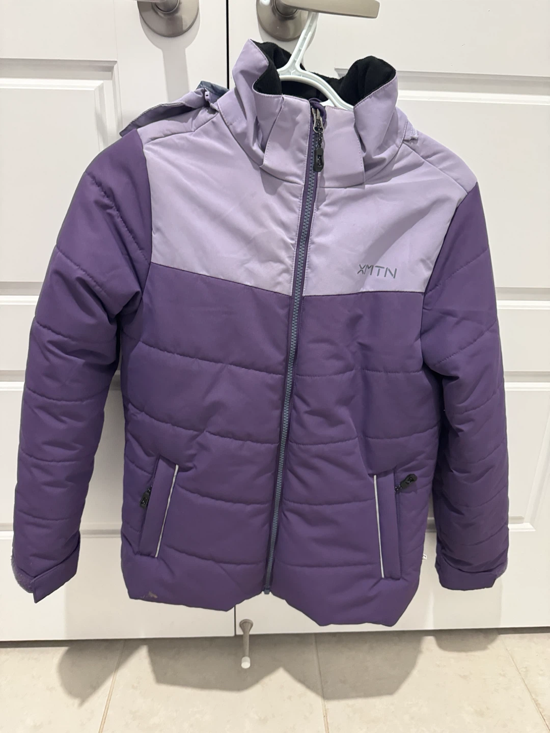 XMTN Kids Winter Jacket Purple Size 12