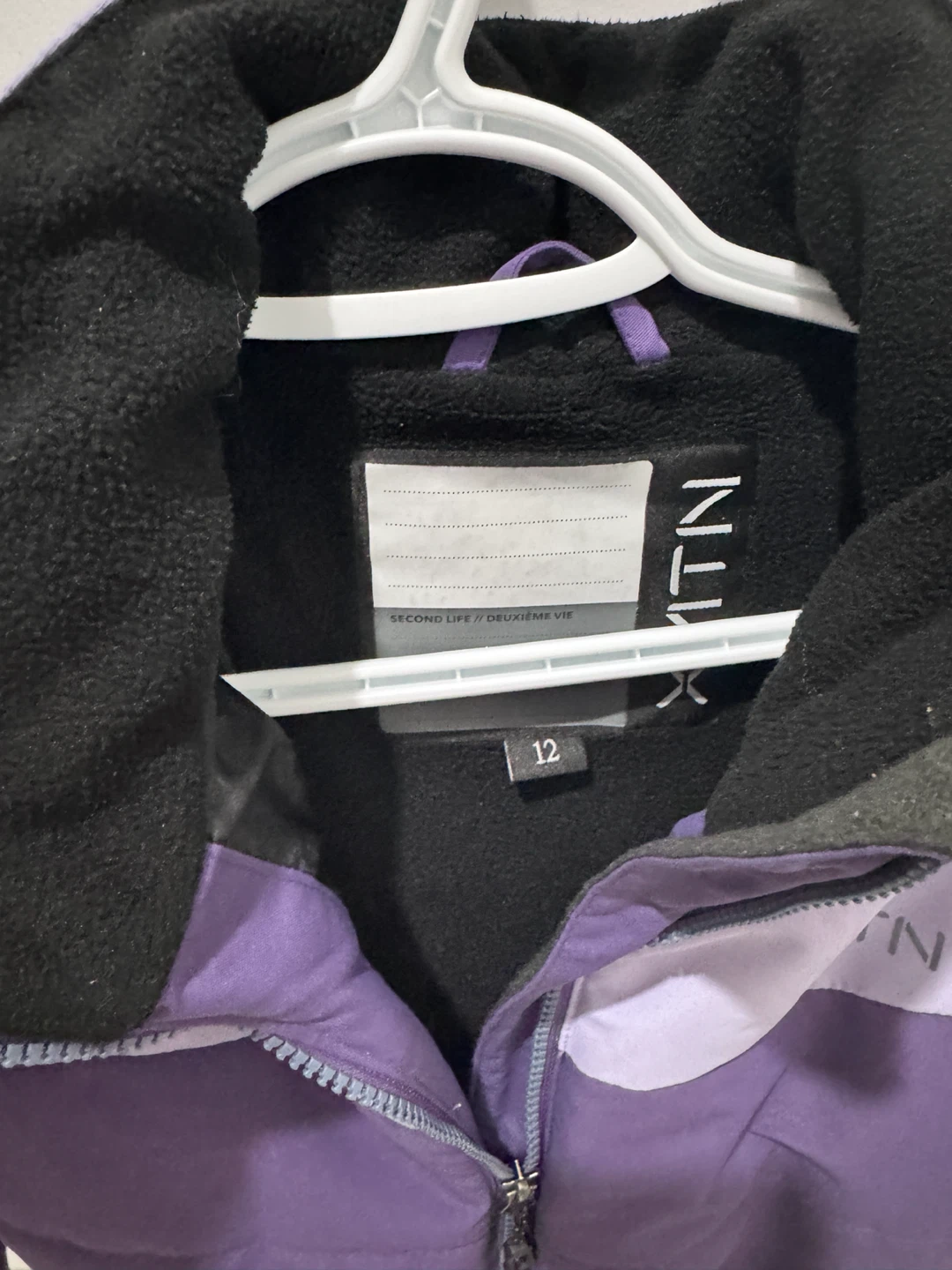 XMTN Kids Winter Jacket Purple Size 12 - photo 2