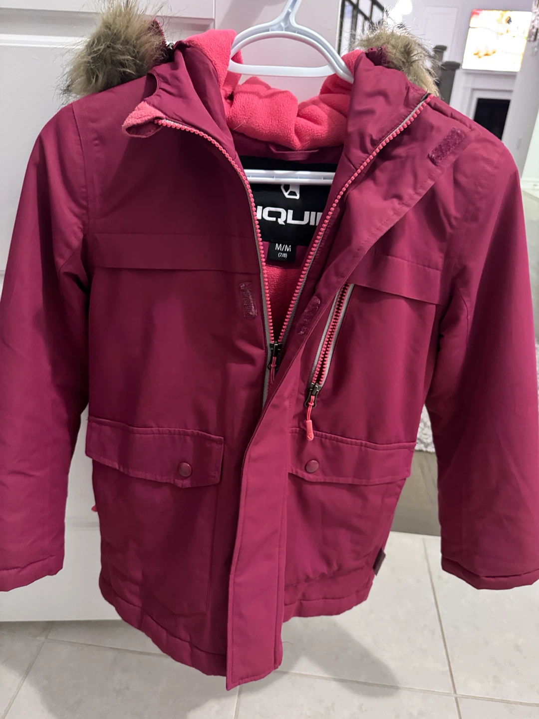 XMTN Kids Winter Jacket Purple Size 12 - photo 3