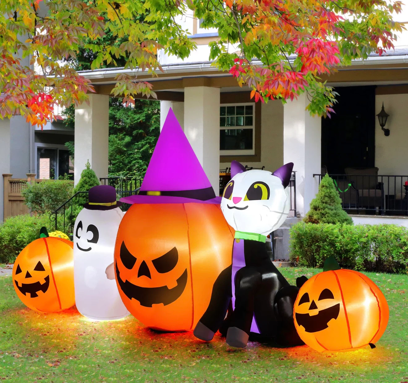 Set of 5 Halloween Inflatable Decorations