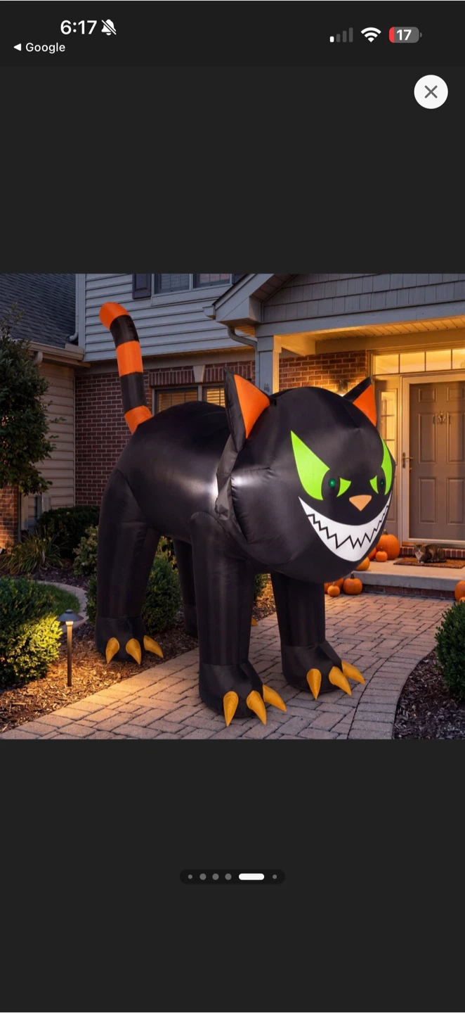 Joiedomi 7ft Animated Black Cat Inflatable - photo 3