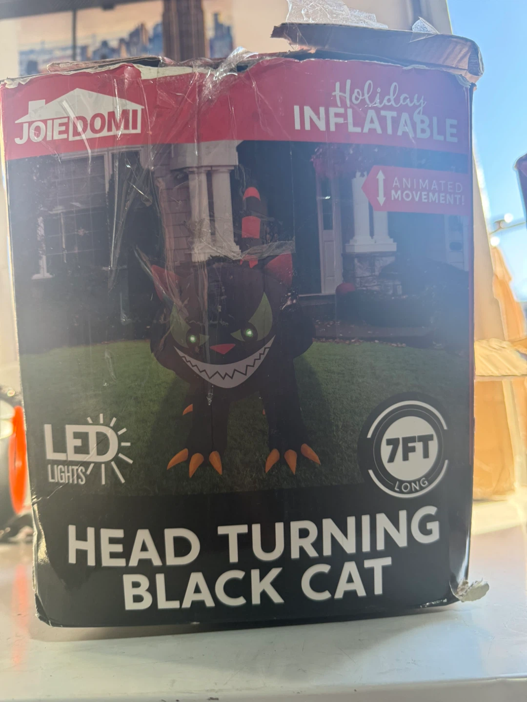 Joiedomi 7ft Animated Black Cat Inflatable - photo 4