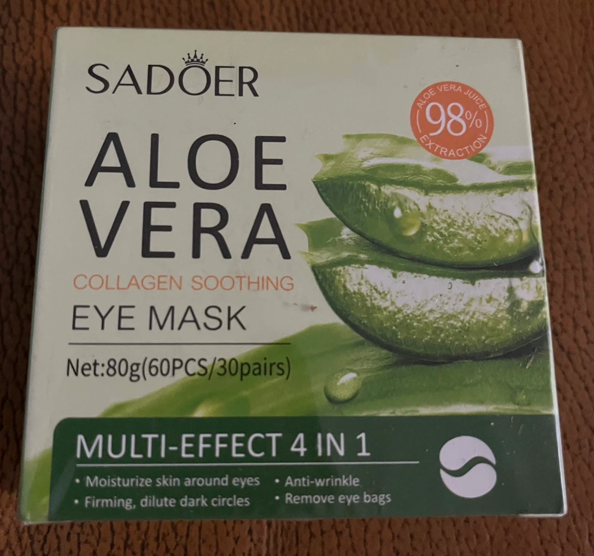 Sadoer Aloe Vera Collagen Soothing Eye Mask