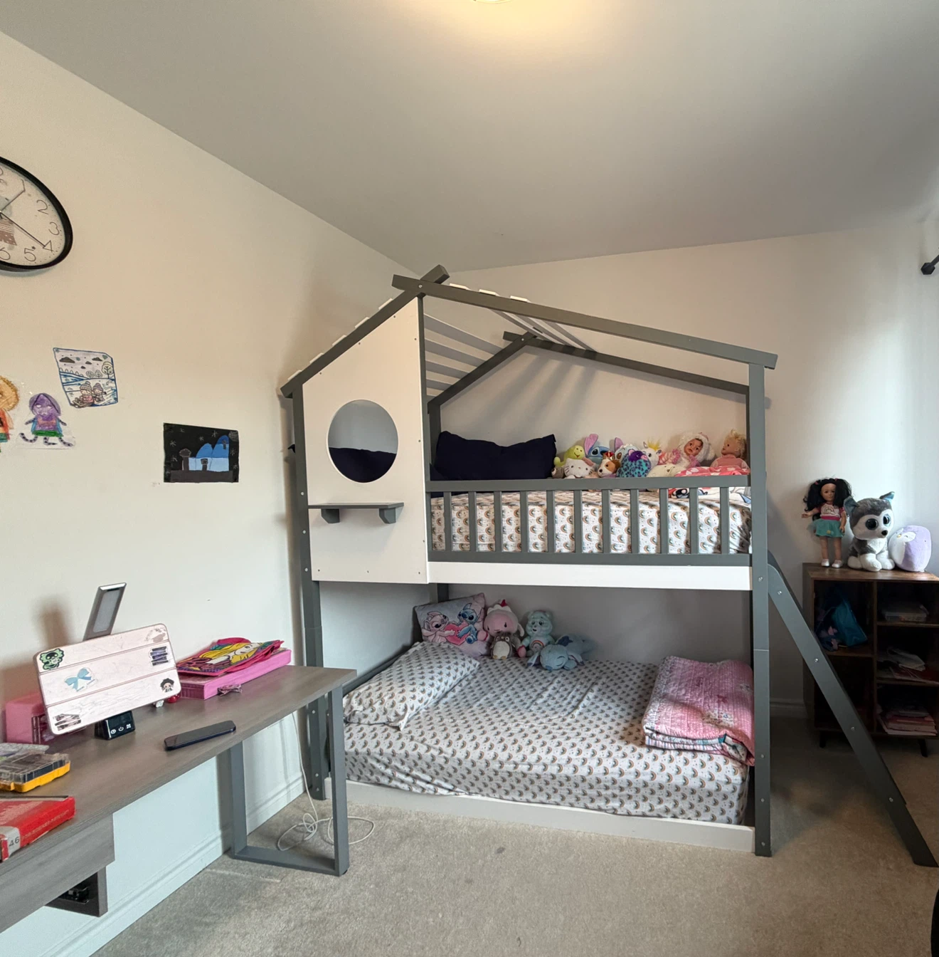 Kids House Bunk Bed