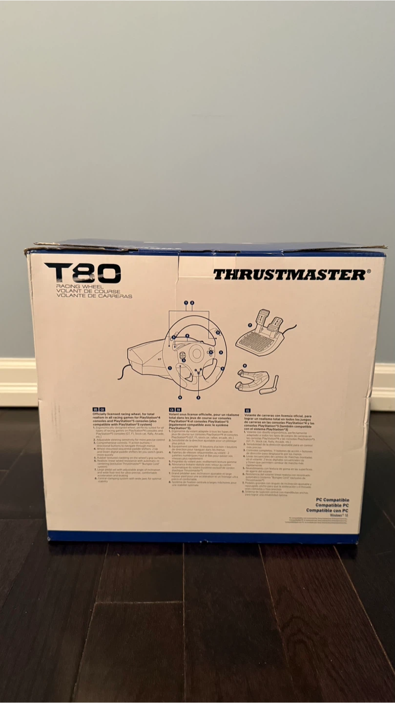 Thrustmaster T80 Racing Wheel - photo 4