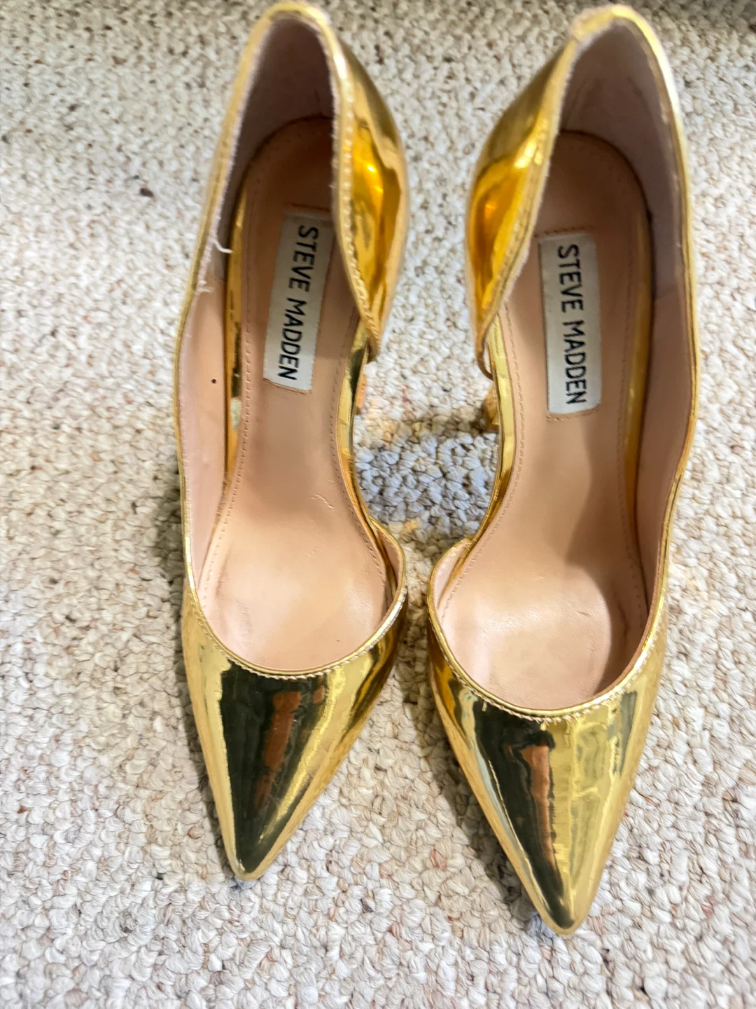 Steve Madden Gold Heels - photo 2