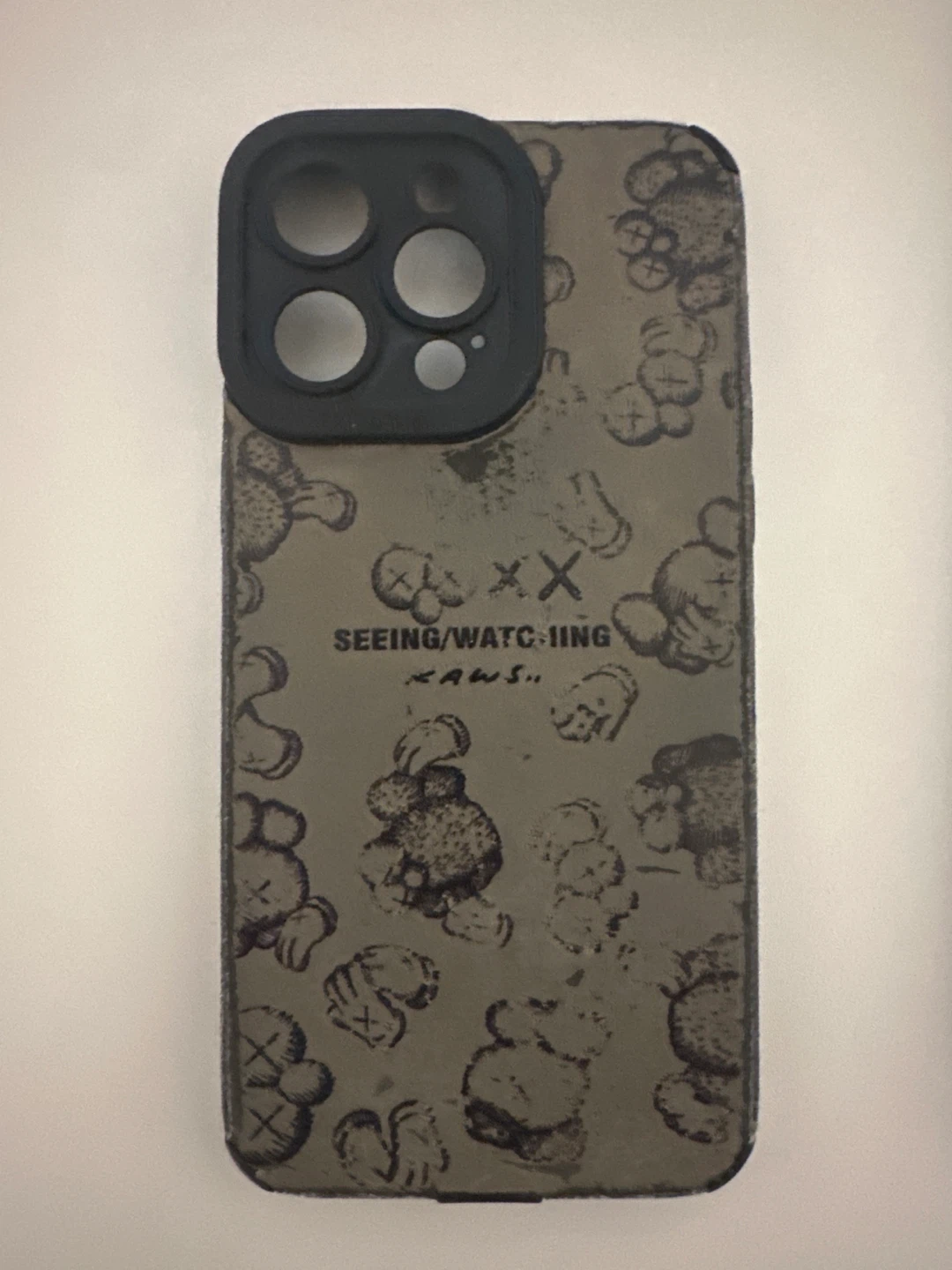 KAWS Seeing/Watching iPhone Case