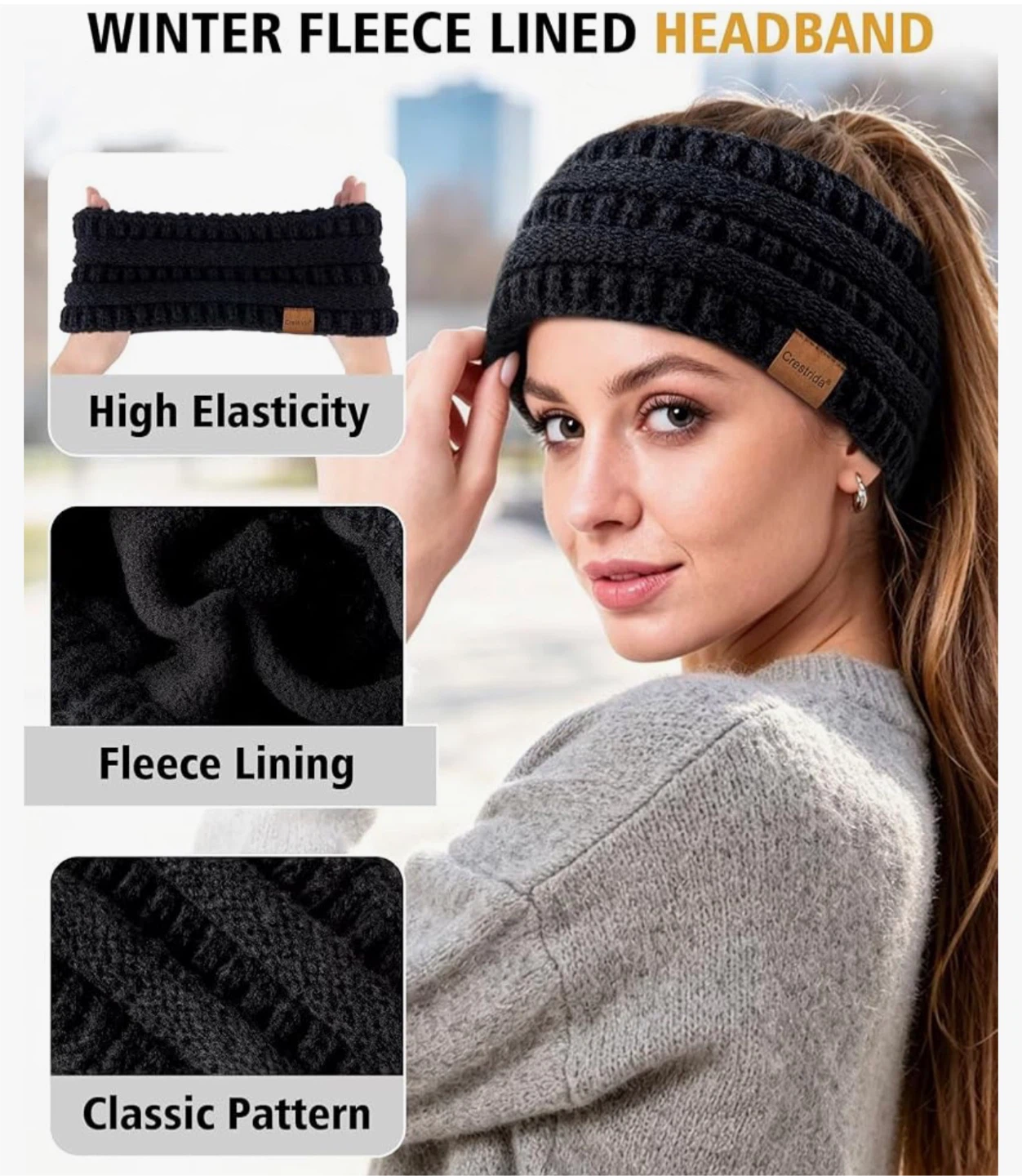 Winter Beanie, Scarf, and Glove Set - photo 5